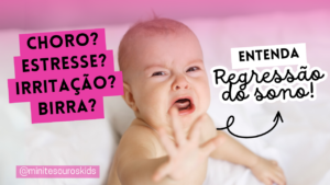 regressão do sono, bebe estressado, irritado bebe nao dorme, dorme pouco